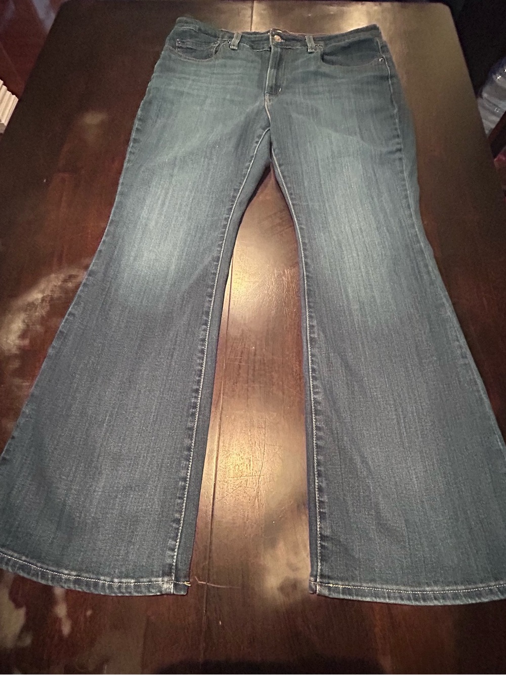 Levi's 33x32 Dark Blue 726 Flare Jeans